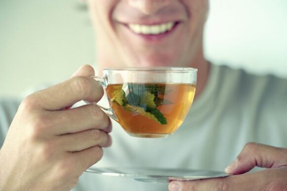 tisana per il trattamento della prostatite