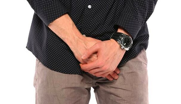 dolore all'inguine con prostatite